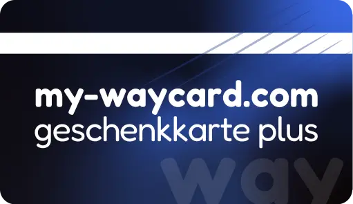 my-waycard Geschenkkarte plus